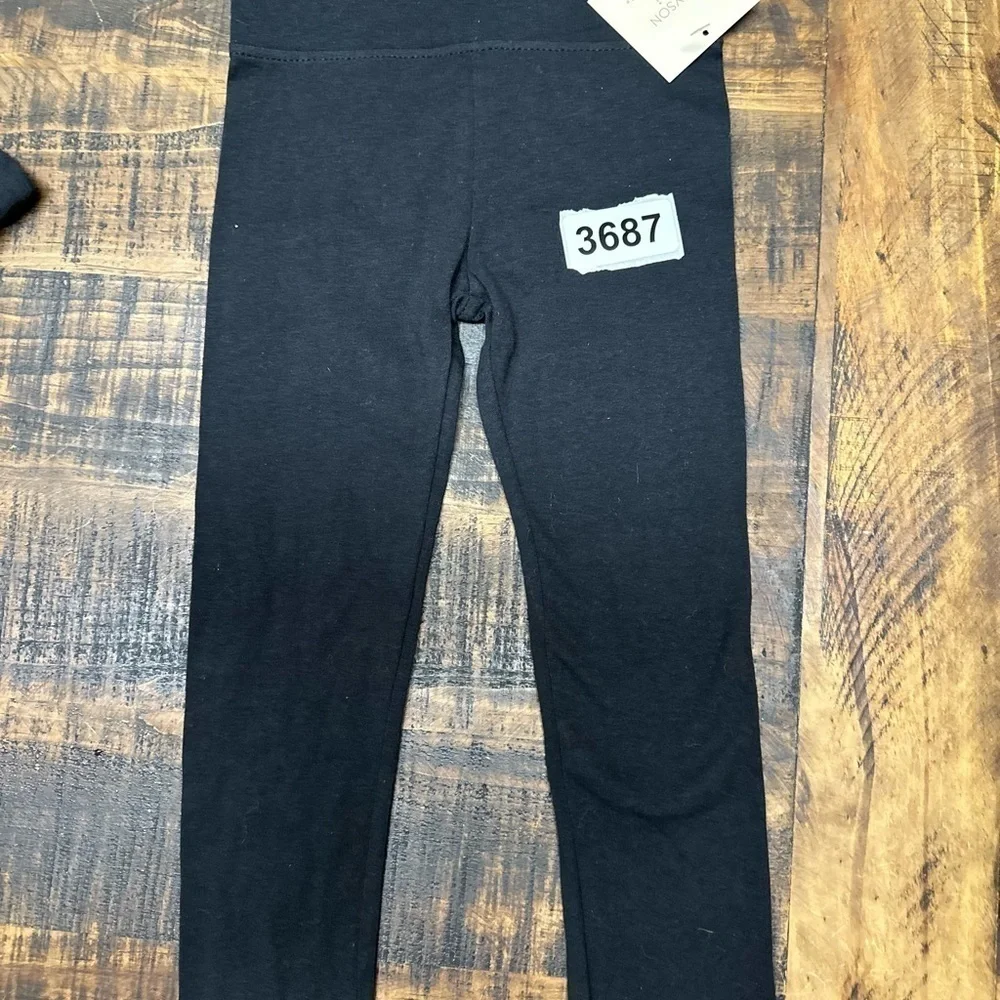 Grayson mini girls 4 t black tights nwt 3 pair